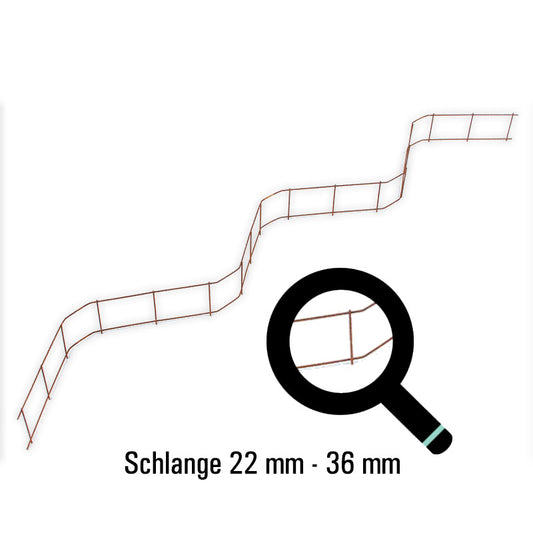 DBV Abstandhalter - Schlange 22mm - 36mm