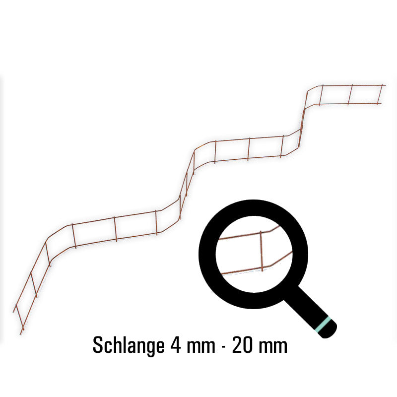 DBV Abstandhalter - Schlange 4mm - 20mm