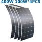 DGSUNLIGHT 100w 200w 12v portable Solar Panel Flexible 16V 800W plate CELLS Monocrystalline silicon