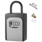 Combination Lock Key Sturdy Key Lock Box Key Safe Box Sturdy Resettable Code 4 Digit Combination Key Storage Portable Lock Box