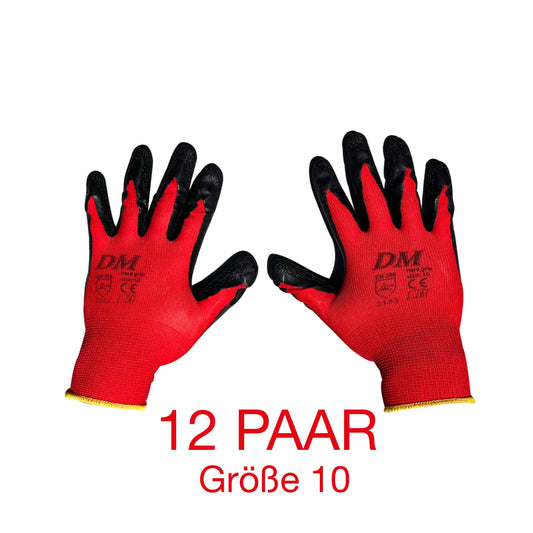 Profi Handschuhe Gr. 10 - 12 Paar, 24 Stck. Industriequalität